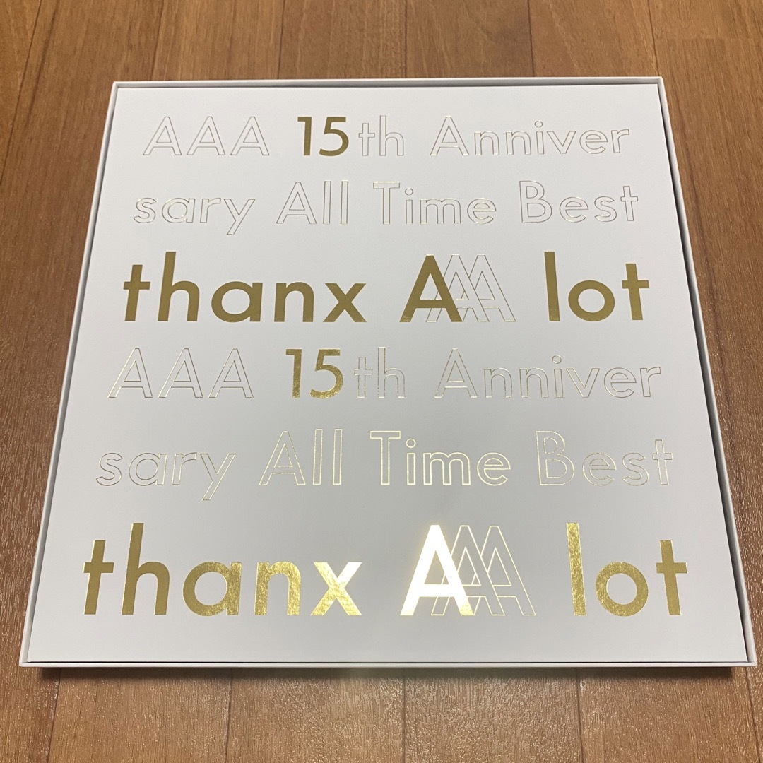 AAA(トリプルエー)のAAA thank A lot 初回限定盤アルバム エンタメ/ホビーのCD(ポップス/ロック(邦楽))の商品写真