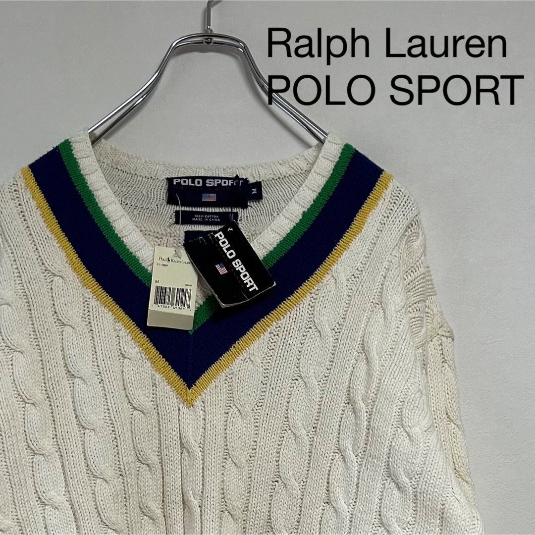 新品 90s Ralph Lauren POLO SPORT チルデンセーター-