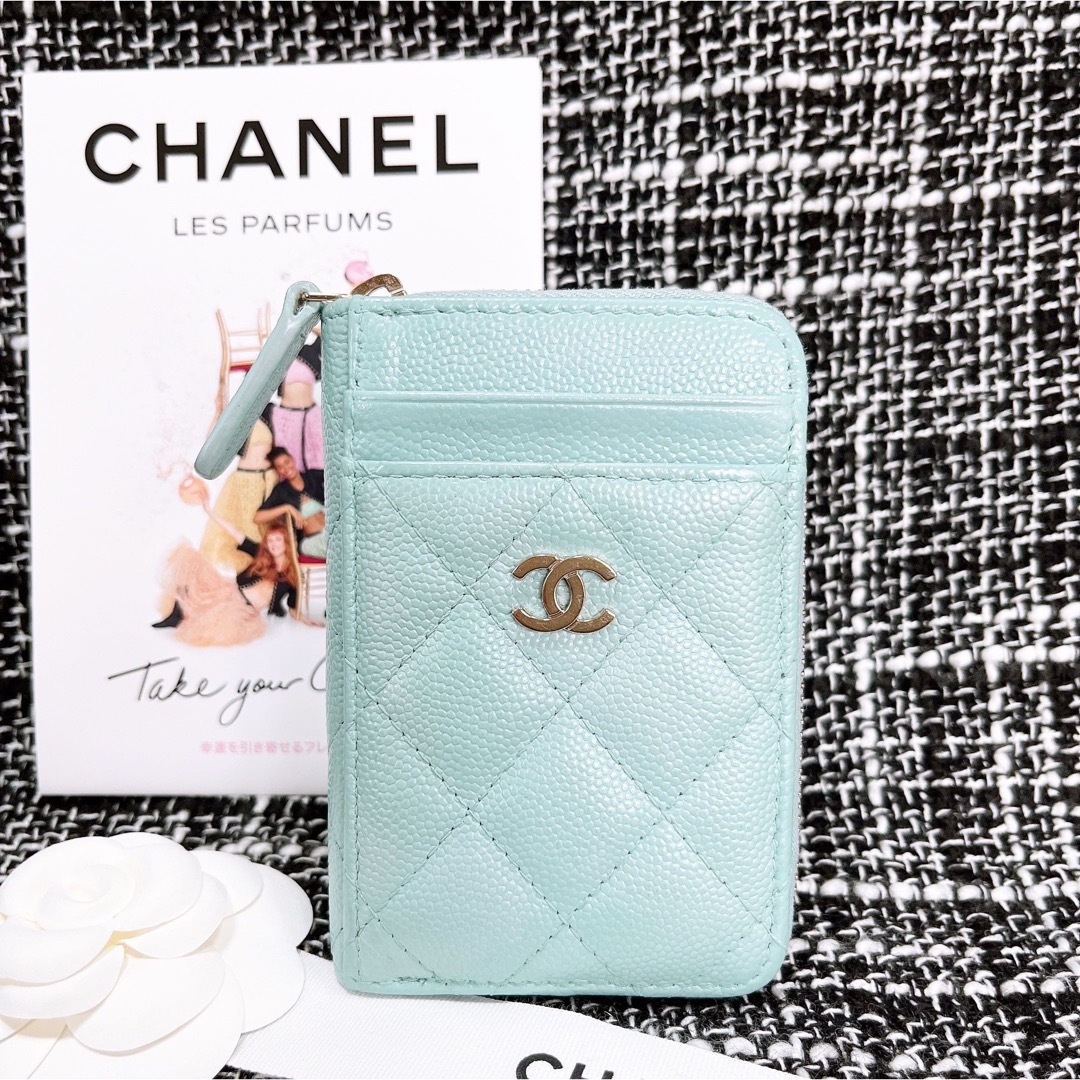 ⭐️未使用品⭐️ シャネル　CHANEL マトラッセ　キャビアスキン　コインケ…