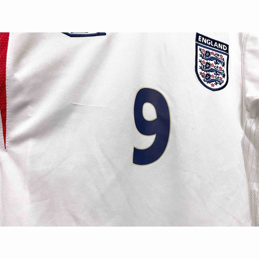 05-07 イングランド代表 ホームユニフォーム #9 ウェイン・ルーニー