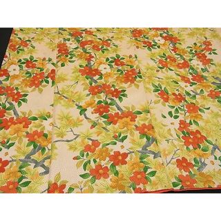 平和屋野田店■上質な小紋 花間道 逸品 n-by3594