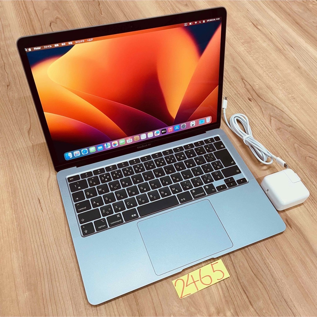 2021MacBook air 13インチ 2020 M1メモリ16G SSD512G