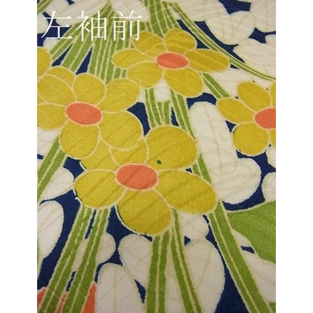 平和屋野田店■上質な小紋 草花尽くし 逸品 未使用 n-pk2901