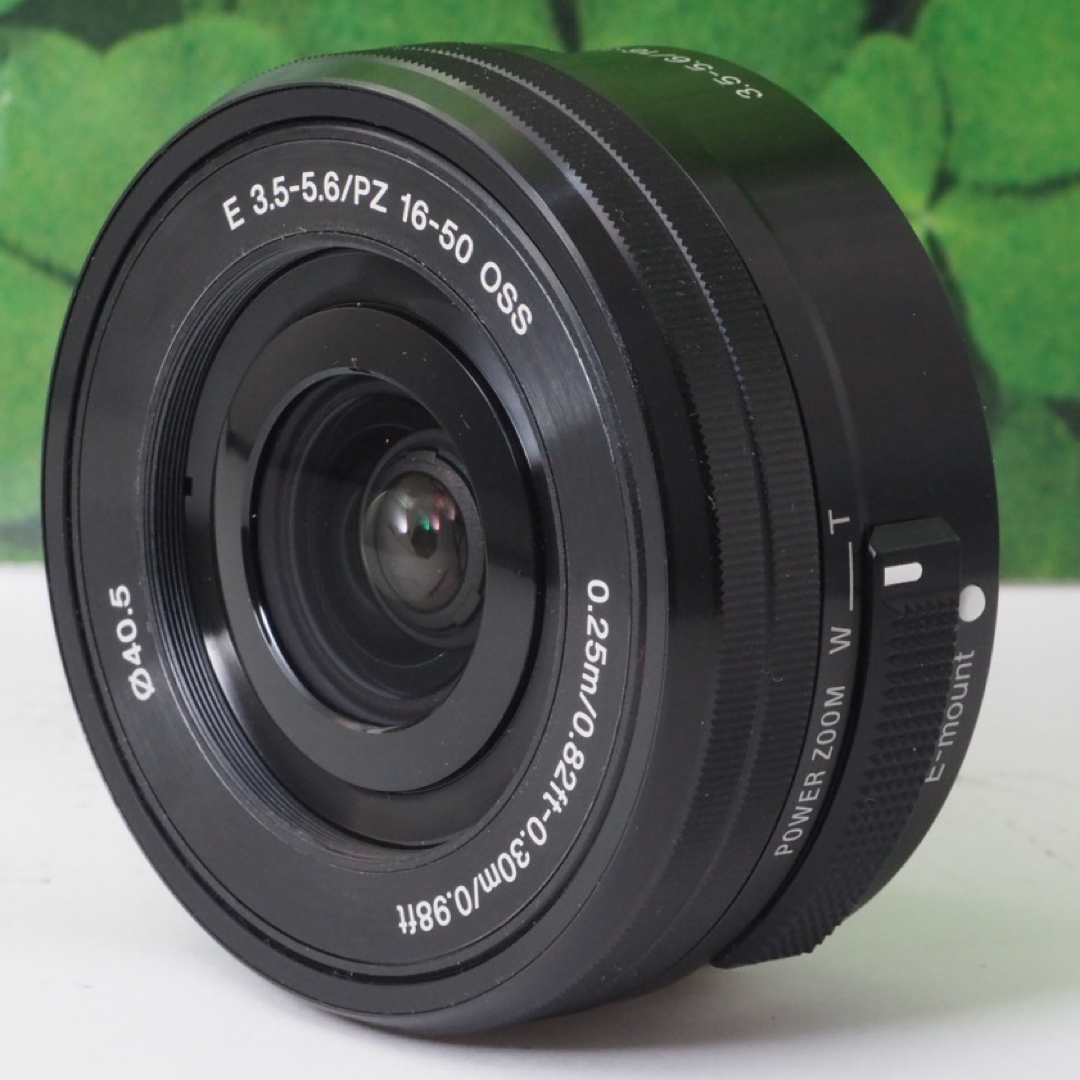 【美品】ソニー⭐️E PZ 16-50mm F3.5-5.6 電動ズーム 黒⭐️