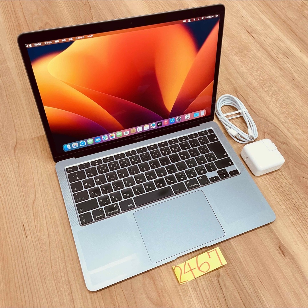 MacBook air 13インチ 2020 M1 メモリ16GB 512GB