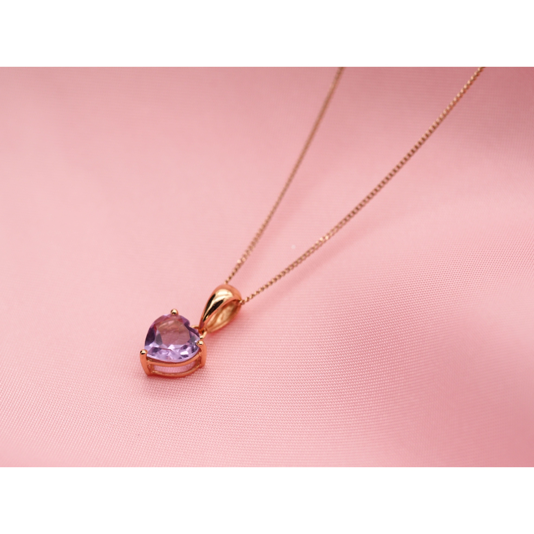 数量限定! 天然 ピンク アメジスト ネックレス 希少 カット 数量限定! 天然 ピンク アメジスト ネックレス 希少 カット