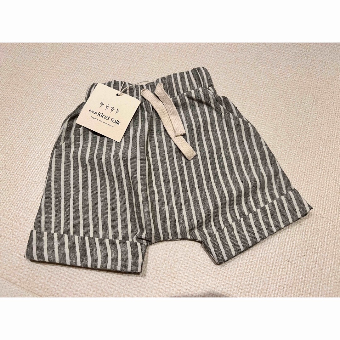 Caramel baby&child (キャラメルベビー&チャイルド)の【新品】Our kind Folk／drop short pants 1-2y キッズ/ベビー/マタニティのベビー服(~85cm)(パンツ)の商品写真