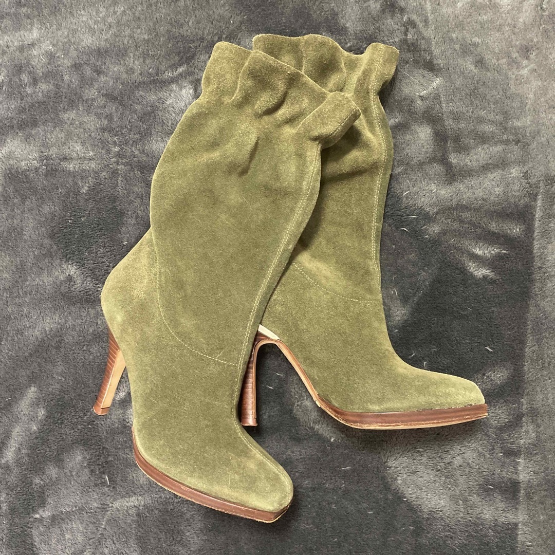 Cole Haan - コールハーン NIKE AIR☆スウェード☆カーキ☆ショート