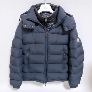 MONCLER モンクレール ダウンブルゾン フリース ダークネイビー