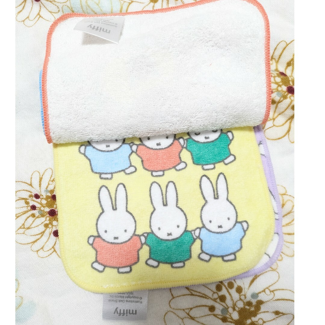 miffy(ミッフィー)のmiffy ミニタオル5枚セット キッズ/ベビー/マタニティのキッズ/ベビー/マタニティ その他(その他)の商品写真