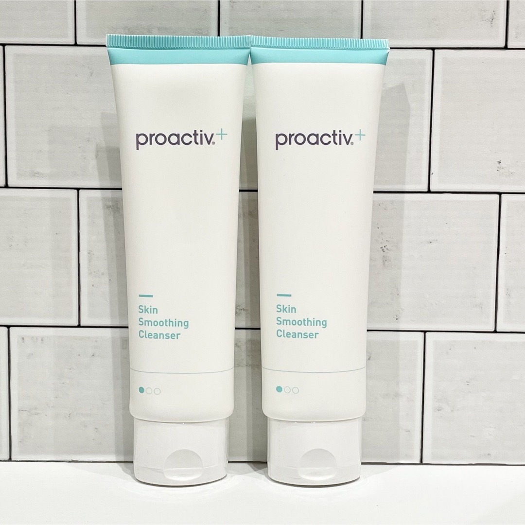 proactiv(プロアクティブ)のプロアクティブ＋ スキン　スムージング　クレンザー　洗顔　90g×2個 コスメ/美容のスキンケア/基礎化粧品(洗顔料)の商品写真