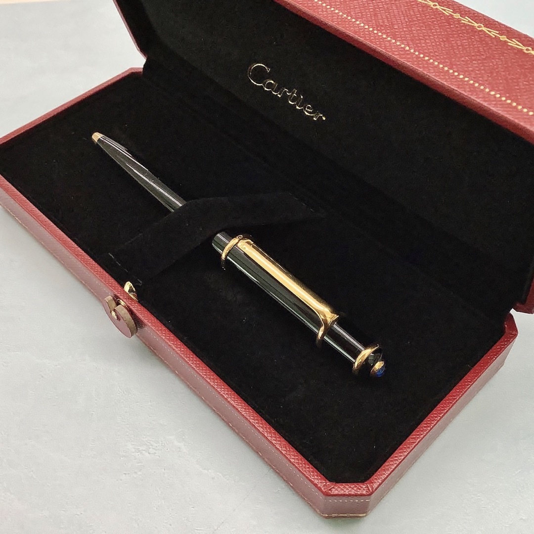 美品 カルティエ ボールペン 廃盤 ディアボロ cartier 箱有り