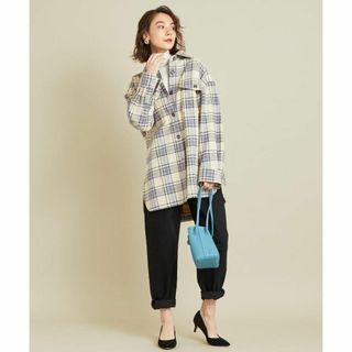 ビューティアンドユースユナイテッドアローズ(BEAUTY&YOUTH UNITED ARROWS)のBY コットンチェックビッグシャツ　コバルトブルー(シャツ/ブラウス(長袖/七分))