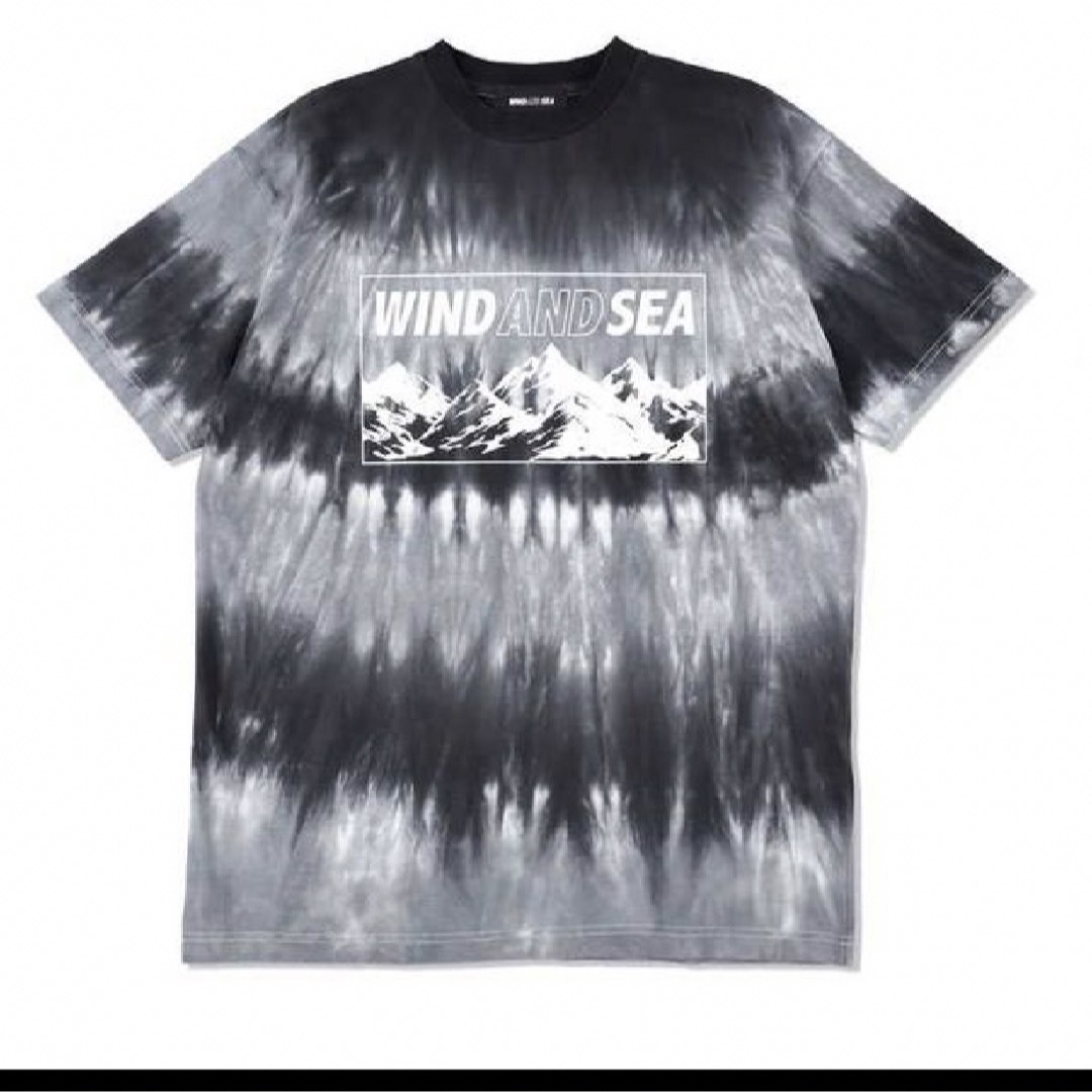 Tシャツ/カットソー(半袖/袖なし)WIND AND SEA Mountain Range Tiedye S/S