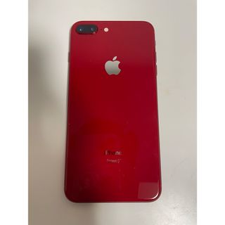 アイフォーン(iPhone)のiPhone8plus 64GB (RED) 中古品 BT100%(スマートフォン本体)