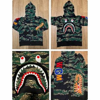 ❰新着❱♡A BATHING APE♡WGM♡サメ♡シャーク♡トラ♡タイガー♡