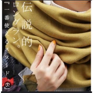 アンティカ(antiqua)の早い者勝ち❣️【最終割引】antiqua完売品 1番売れてるロングスヌード(マフラー/ショール)