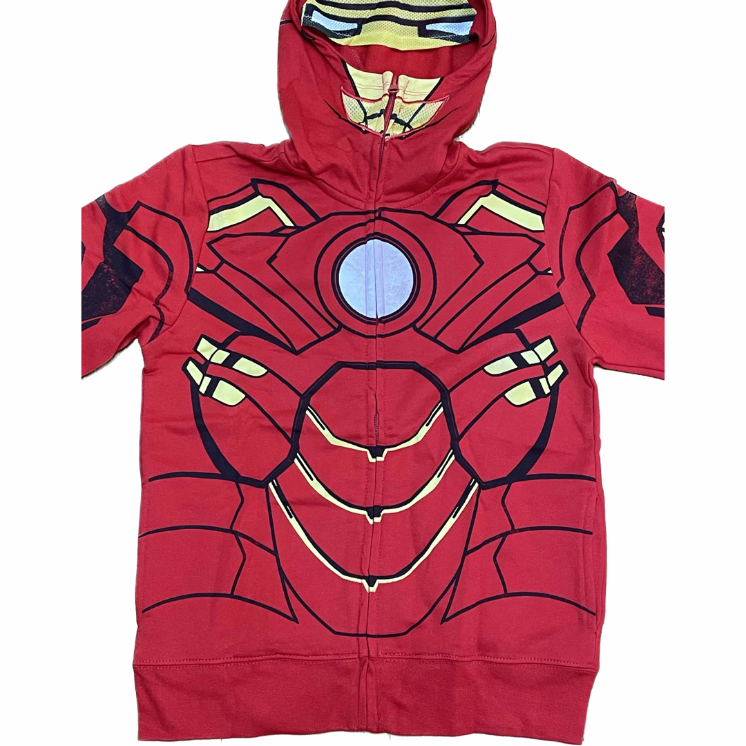 MARVEL(マーベル)の【アイアンマン】パーカー② 120・130・140 キッズ/ベビー/マタニティのキッズ服男の子用(90cm~)(ジャケット/上着)の商品写真