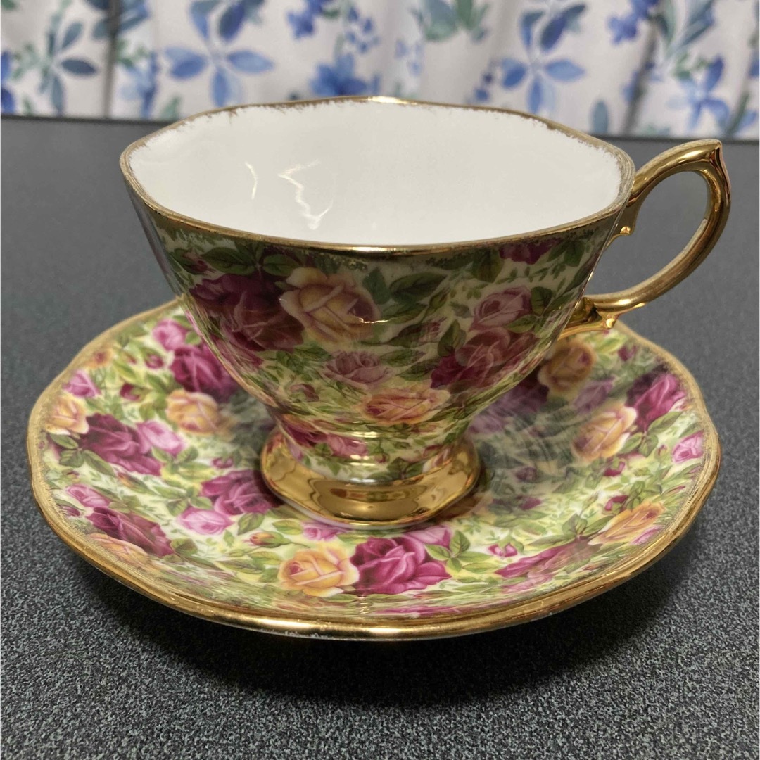 希少】ROYAL ALBERT オールドカントリーローズ チンツコレクション-