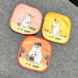 ムーミン(MOOMIN)のムーミン　十六茶　布コースター(ノベルティグッズ)