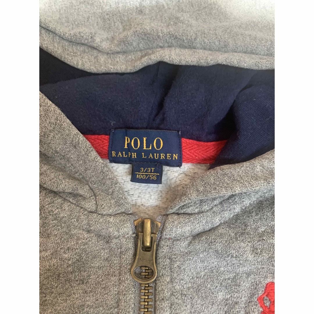 POLO RALPH LAUREN(ポロラルフローレン)のラルフローレン　パーカー　100cm キッズ/ベビー/マタニティのキッズ服男の子用(90cm~)(ジャケット/上着)の商品写真