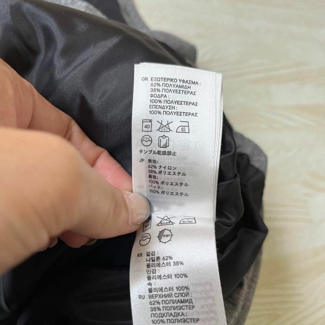 H&M エイチアンドエム ベスト ナイロンベスト グレー メンズ M相当 48