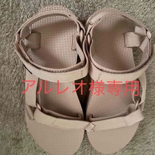 テバ(Teva)のテバ フラットフォーム ユニバーサル TEVAスポーツサンダル  US7 (サンダル)