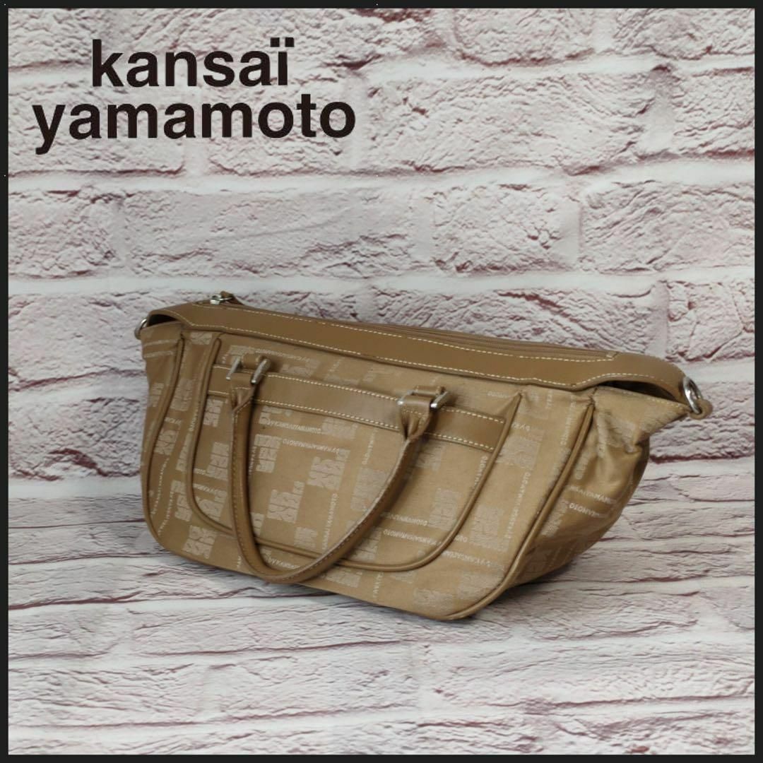 KANSAI YAMAMOTO　ハンドバッグ　内ポケット3　外ポケット2