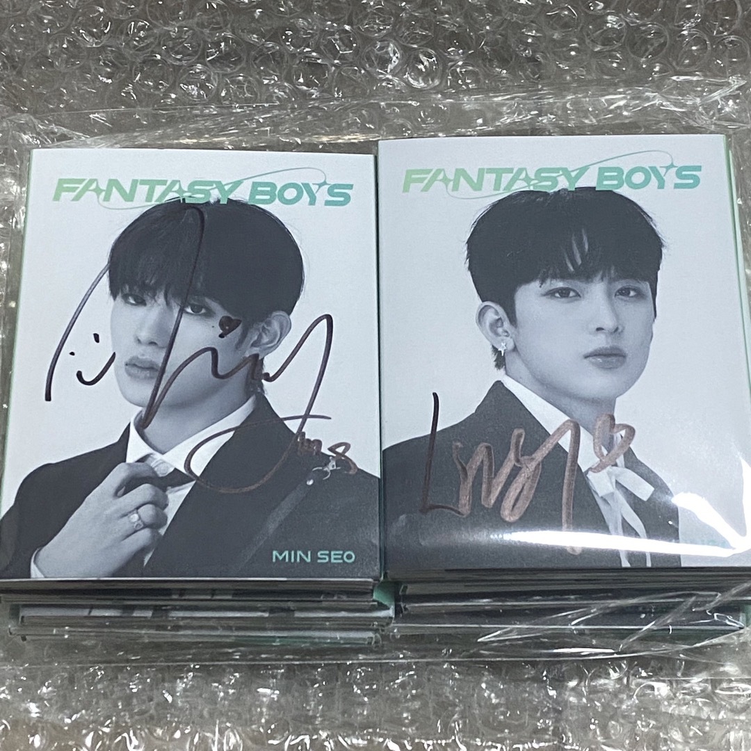 Fantasyboys サイン入り アルバム 未開封 コンプリート セットK-POP/アジア