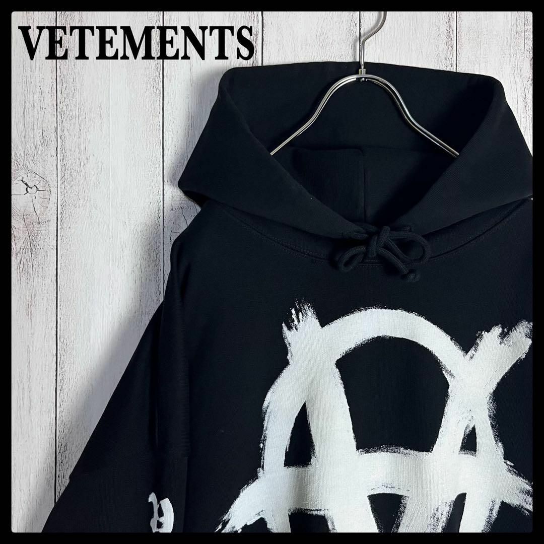 ヴェトモン VETEMENTS デカロゴパーカー アナーキー Anarchy