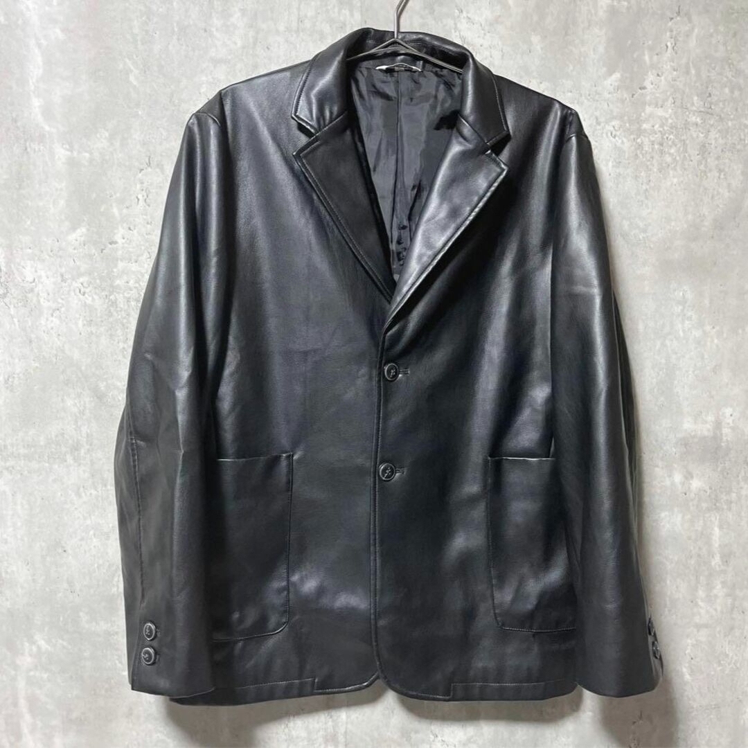 VICTIM ヴィクティム LEATHER JACKET 参考価格 49500円 - テーラード ...