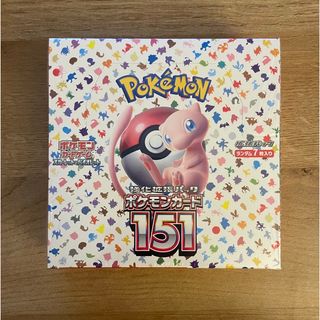 ポケモン(ポケモン)のポケモンカード 151 BOX シュリンク付き(Box/デッキ/パック)