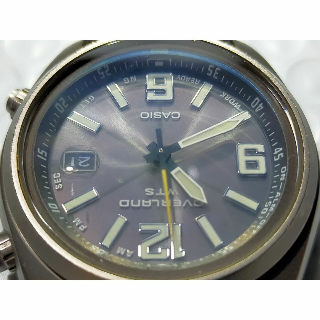 CASIO(カシオ)のカシオ OVERLAND OVW-100TBJ 電波ソーラー チタンモデル メンズの時計(腕時計(アナログ))の商品写真