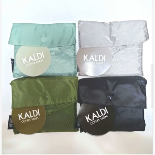 KALDI - カルディ　エコバッグ　カーキ　ブラック　グレー　セージグリーン