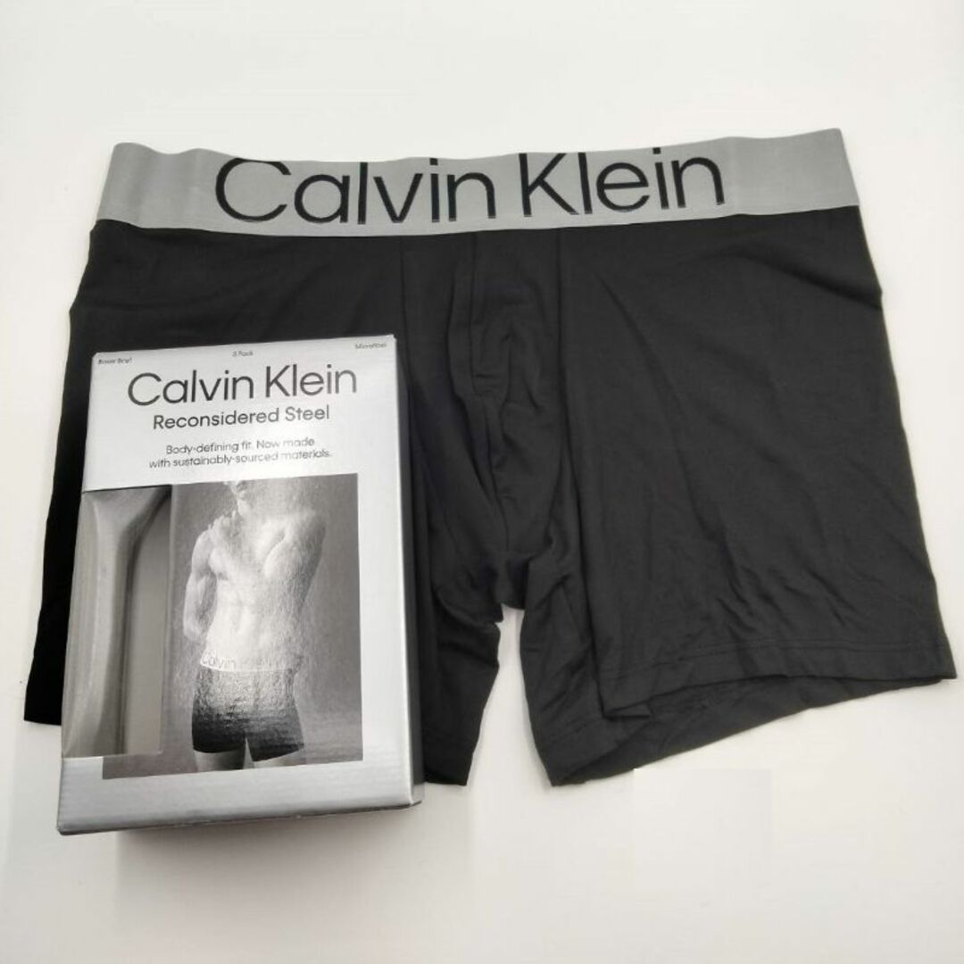 Calvin Klein(カルバンクライン)の【Lサイズ】カルバンクライン ボクサーパンツ ブラック 1枚 NB3075 メンズのアンダーウェア(ボクサーパンツ)の商品写真