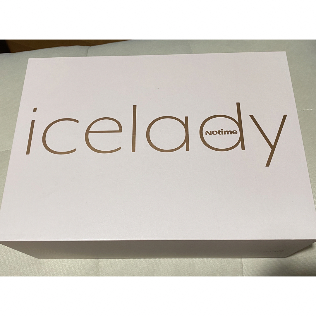 icelady 脱毛機器。顔用アタッチメント付き