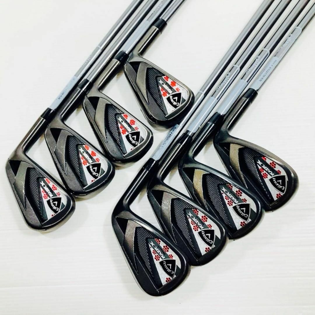 Callaway - Callaway RAZR X BLACK USAモデル 4〜9i Pw Swの通販 by ...