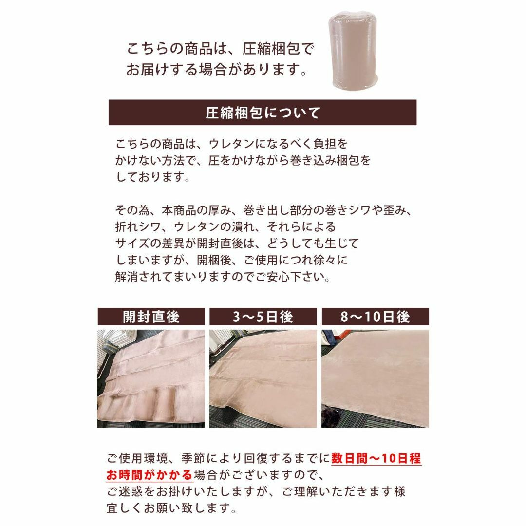 【色: ネイビー】システムK カーペット ラグ ラグマット 防ダニ 抗菌 防臭 2