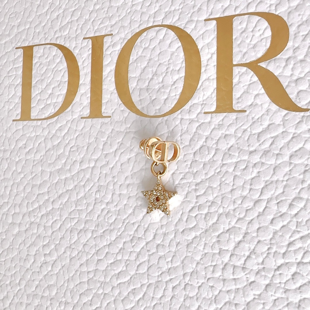 Dior CD ディオール　スター　星　ピアス　イヤリング　片耳　美品アクセサリー