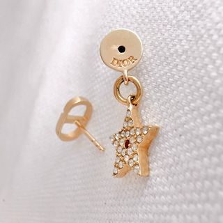 Dior CD ディオール　スター　星　ピアス　イヤリング　片耳　美品