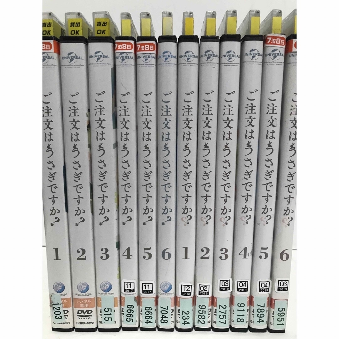 アニメ『ご注文はうさぎですか? 1期+2期』DVD 全12巻 セット 全巻セット アニメ『ご注文はうさぎですか? 1期+2期』DVD 全12巻 セット 全巻セット