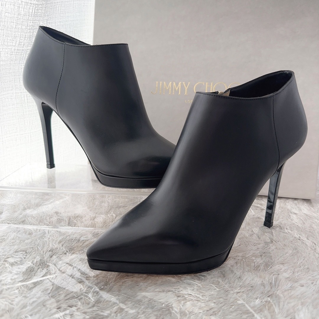 JIMMY CHOO - jimmy choo ジミーチュウ パンプス ブーティ ショート