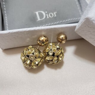 Christian Dior - [美品] ディオール　ピアス　トライバル　ゴールド
