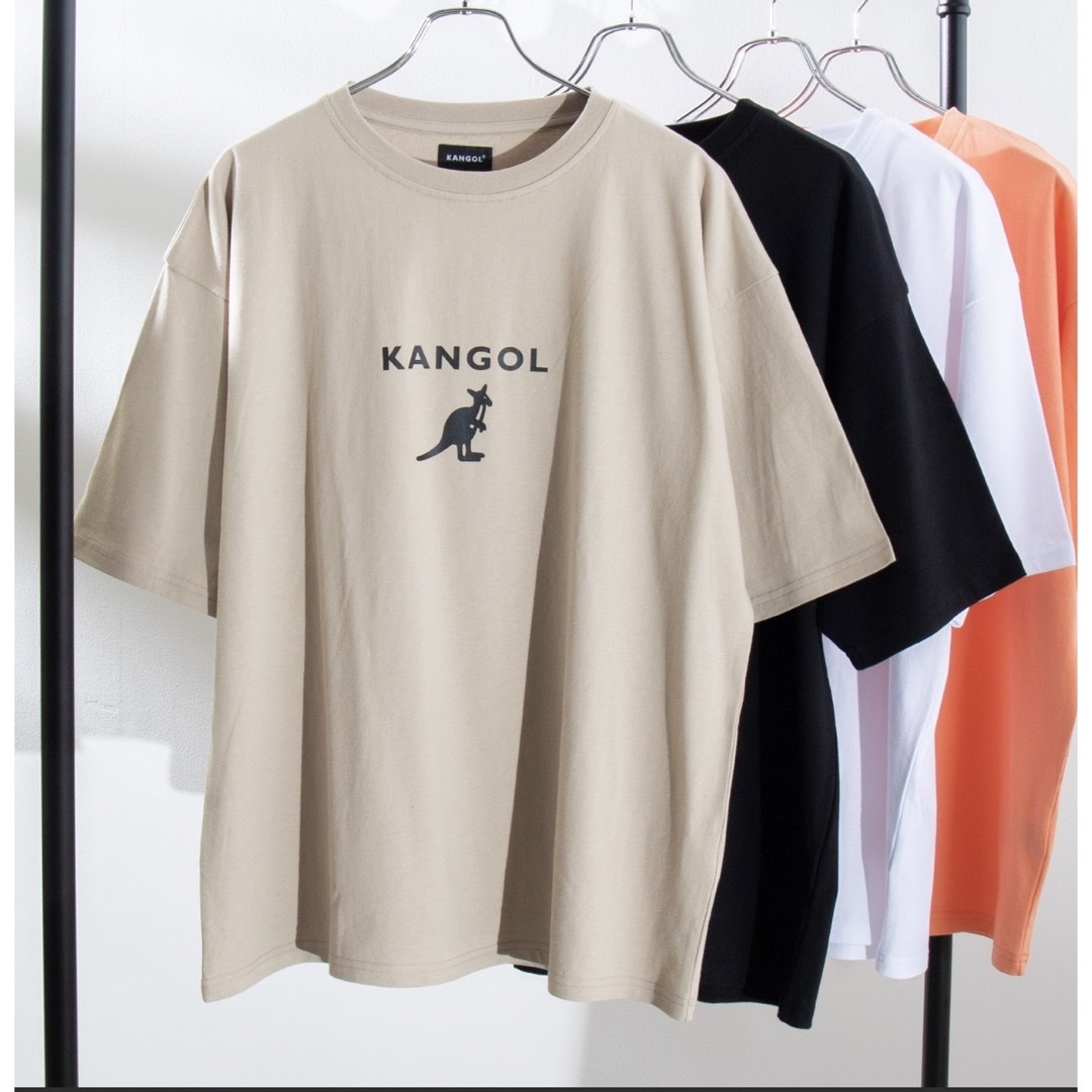 KANGOL(カンゴール)のカンゴール 半袖 Tシャツ KANGOL ベージュ カットソー メンズのトップス(Tシャツ/カットソー(半袖/袖なし))の商品写真