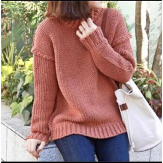 トゥデイフル レッド ニット/セーター(レディース)の通販 72点