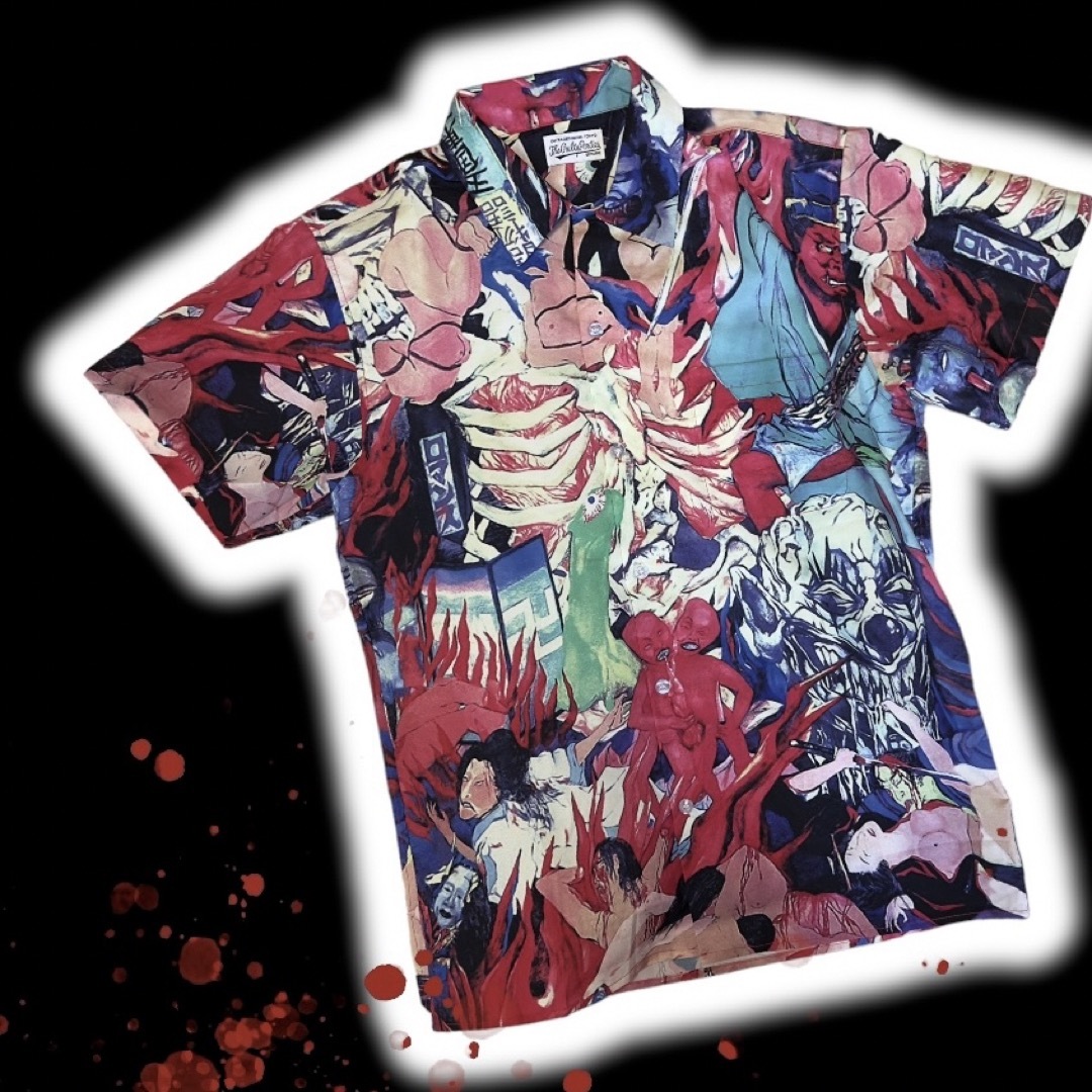 WACKO MARIA “ 天国東京地獄絵図 “ HAWAIIAN SHIRT | フリマアプリ ラクマ