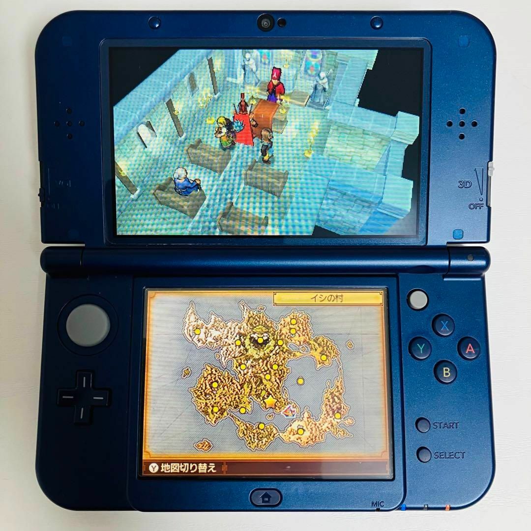 ニンテンドー3DS - G0032 Newニンテンドー3DS LL メタリックブルーの