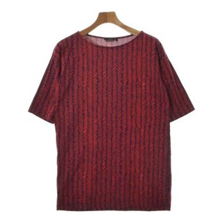 マリメッコ(marimekko)のmarimekko マリメッコ Tシャツ・カットソー XS 赤x紫(総柄) 【古着】【中古】(カットソー(半袖/袖なし))