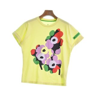 マリメッコ(marimekko)のmarimekko マリメッコ Tシャツ・カットソー 150(XS位) 黄 【古着】【中古】(カットソー(半袖/袖なし))