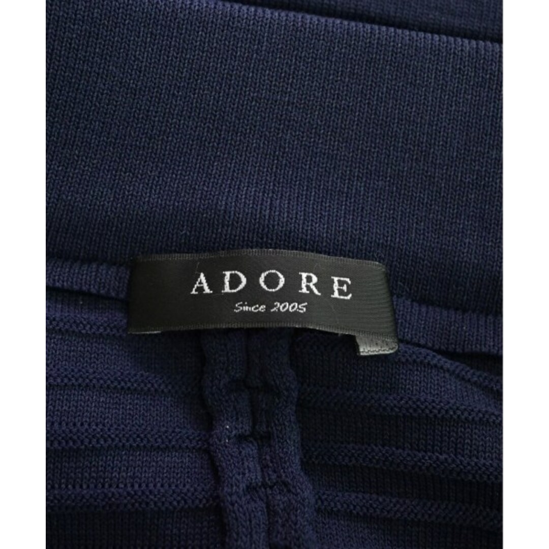 ADORE(アドーア)のADORE アドーア ロング・マキシ丈スカート 38(M位) 紺 【古着】【中古】 レディースのスカート(ロングスカート)の商品写真